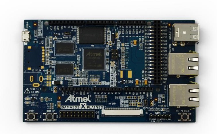 Atmel SAMA5D3 Xplained Board